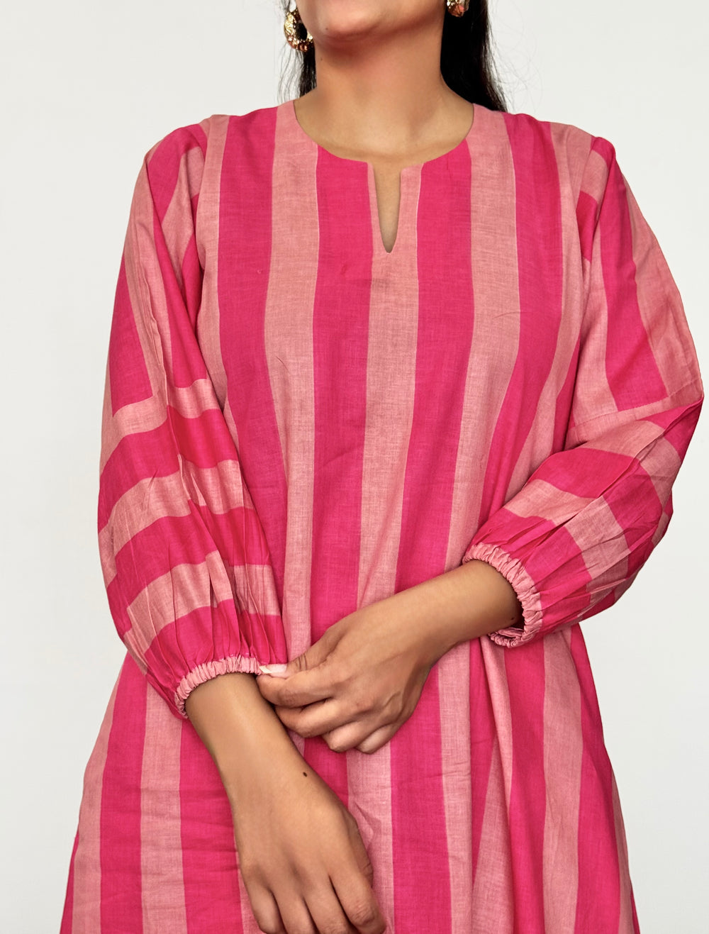 Magenta Striped co-ord- Set
