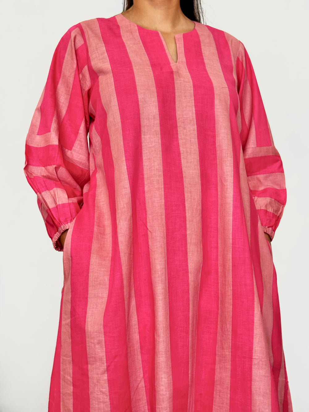 Magenta Striped co-ord- Set
