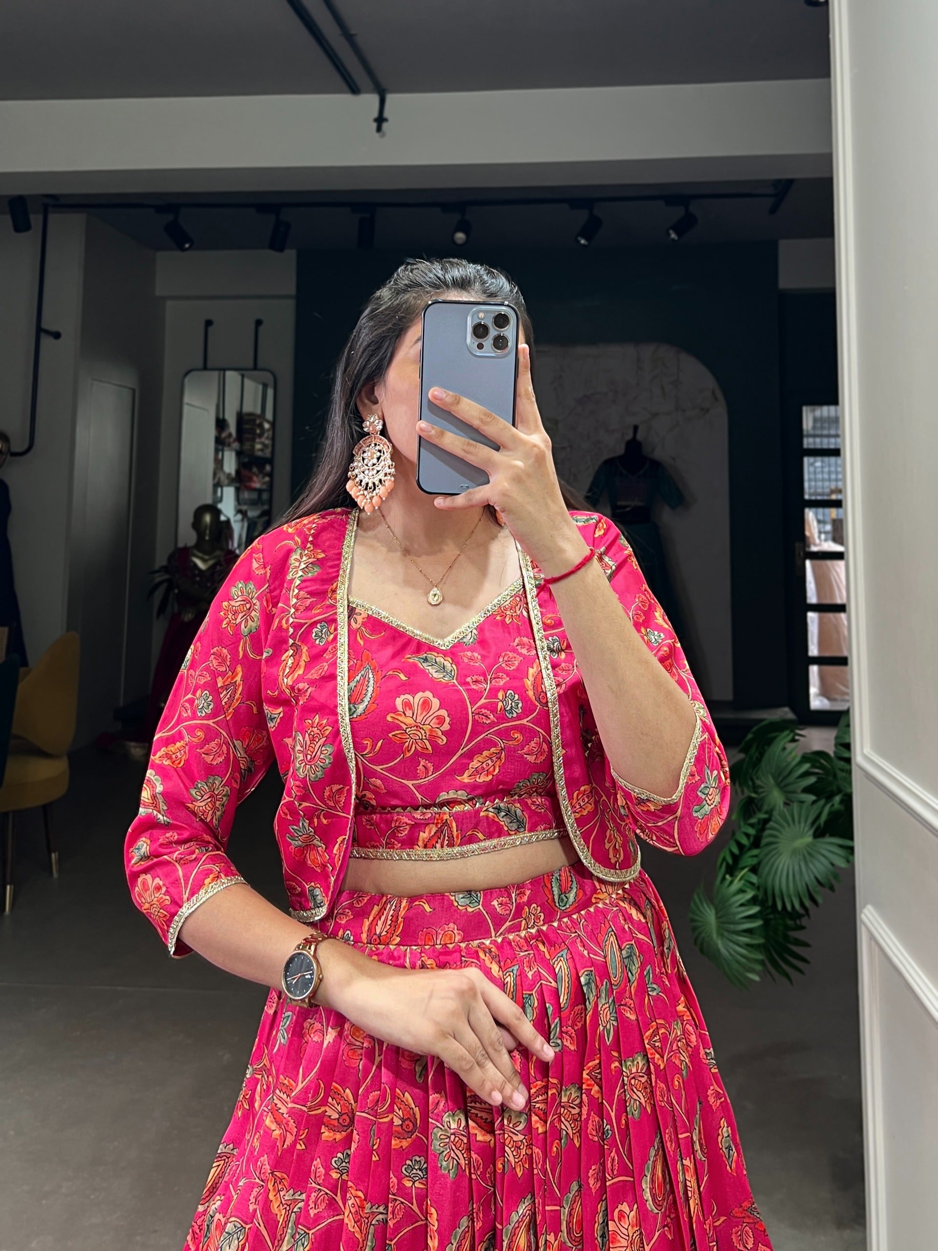 Embrace Tradition With A Touch Of Elegance Co-ord Set Lehenga