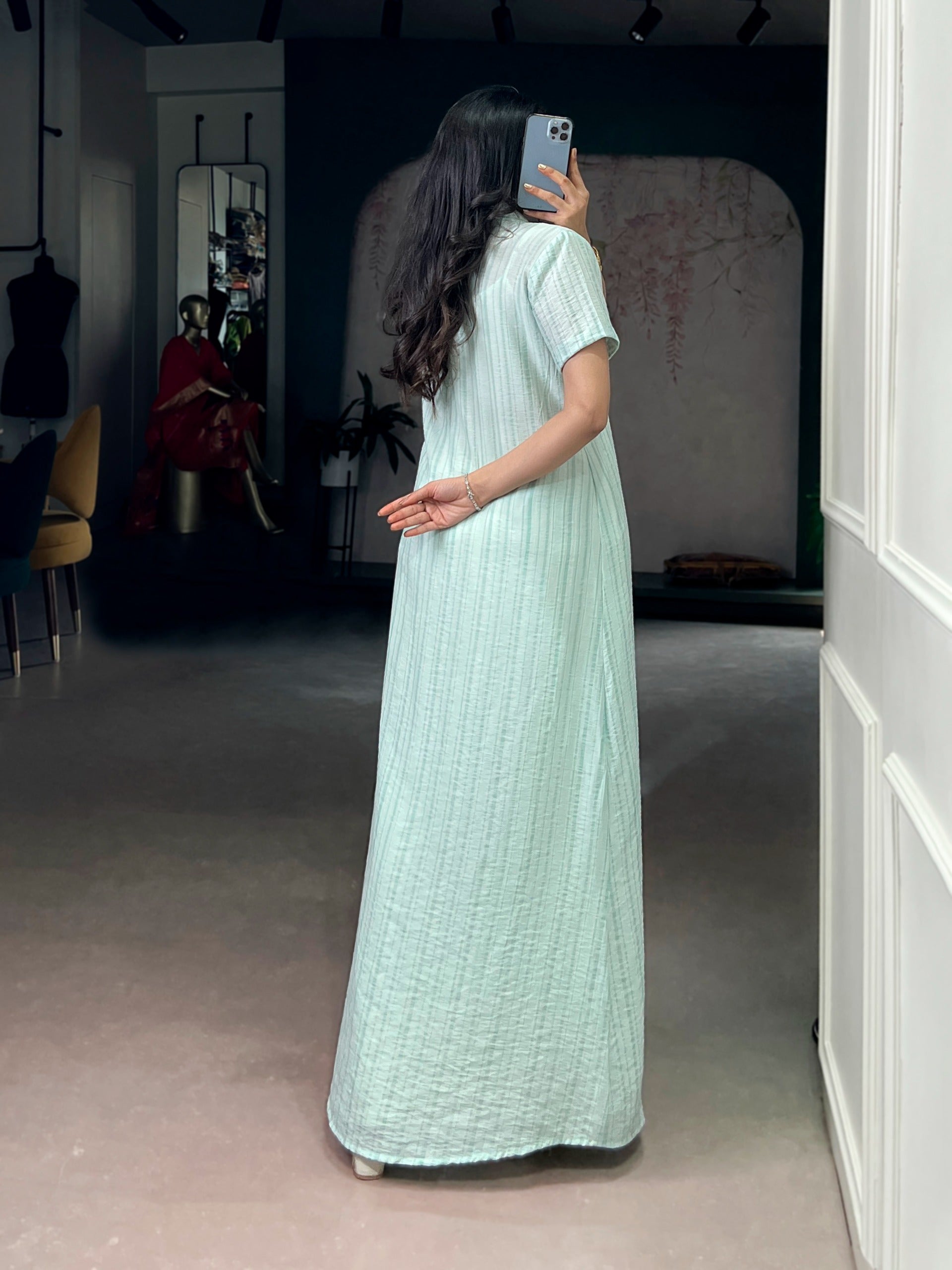 Soft textures, soothing tones, standout style Indo-Fusion Set