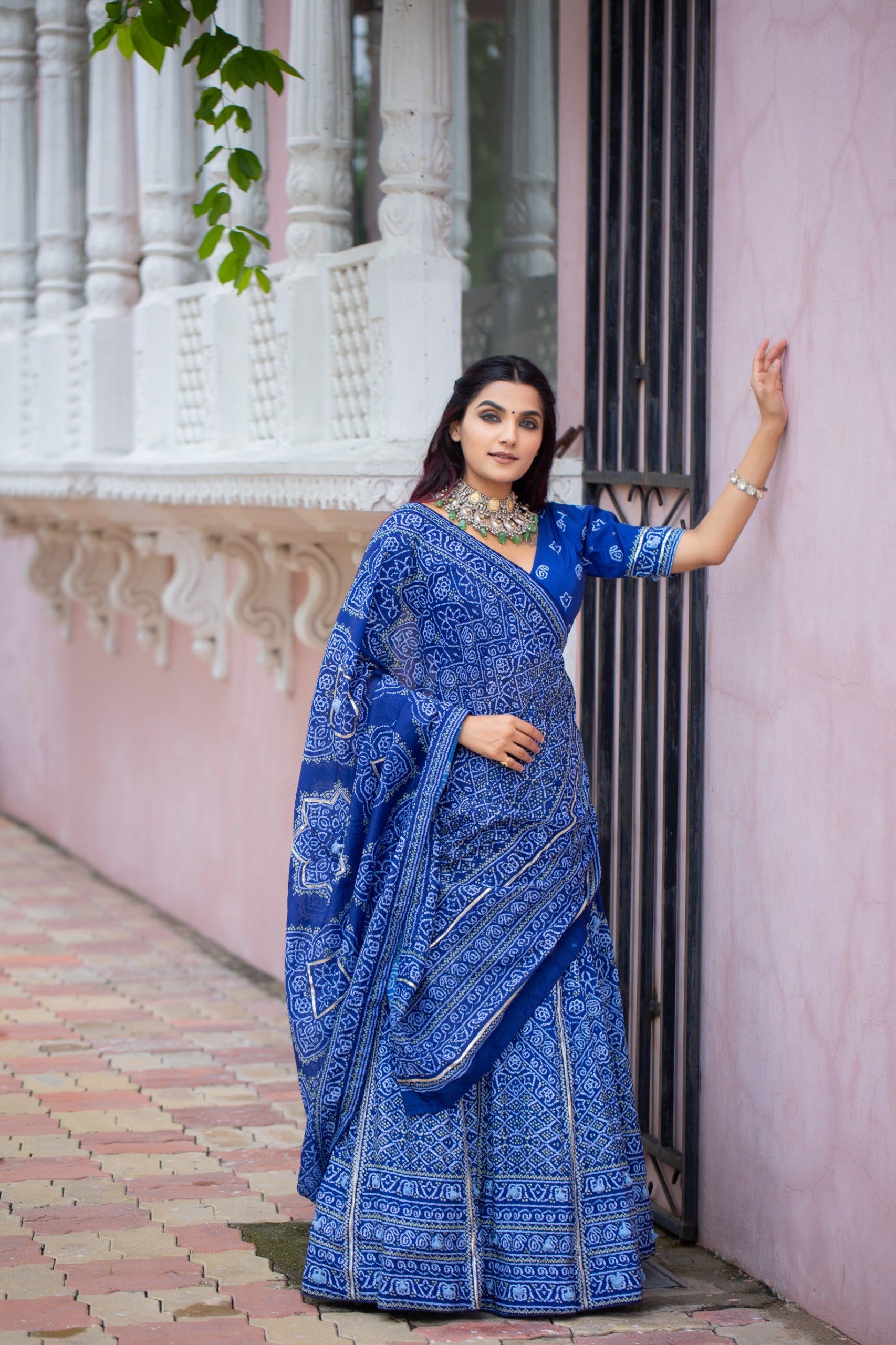 🌷Bandhani Lehenga choli 🌷