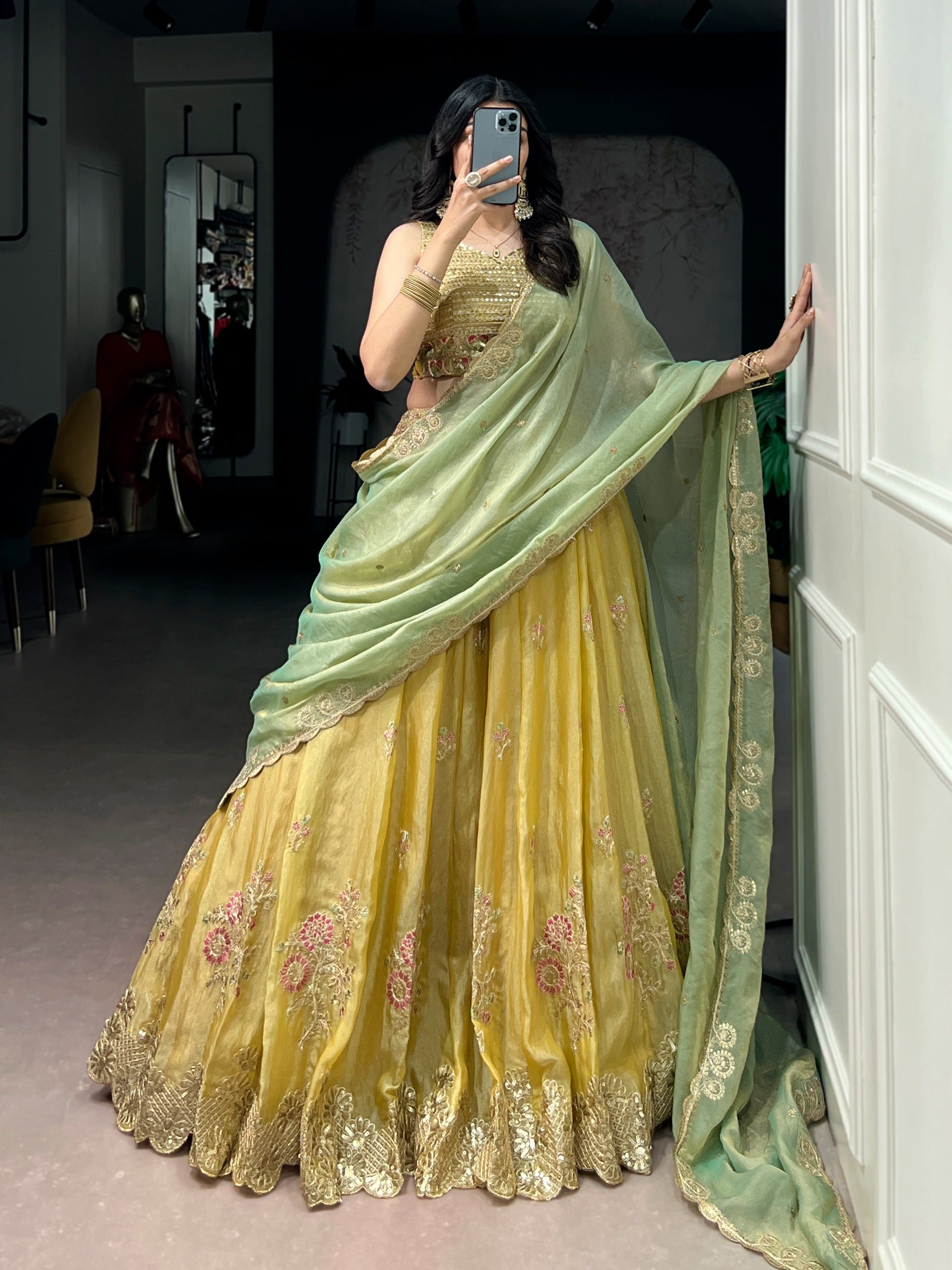 Sunlit Grace Lehenga