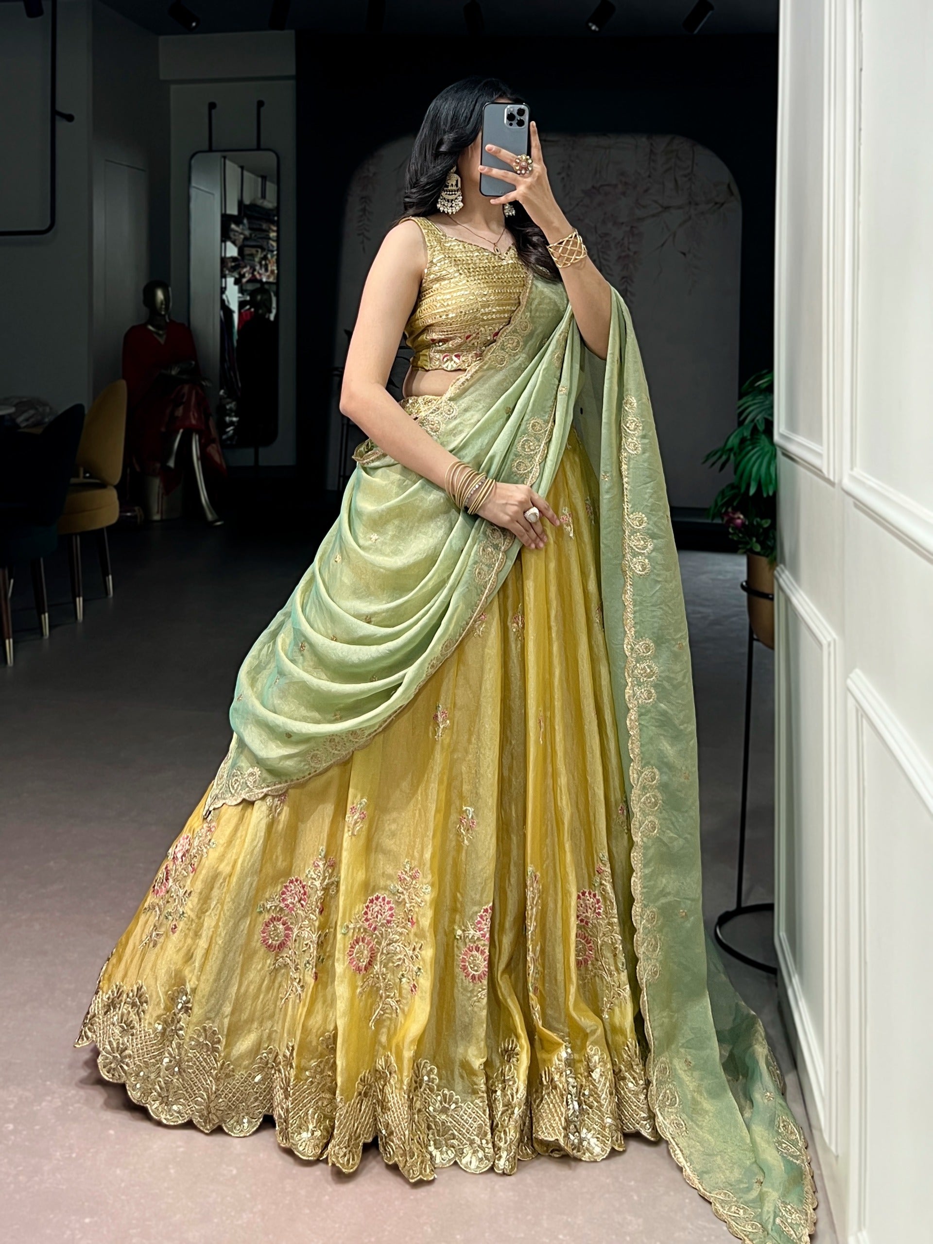 Sunlit Grace Lehenga