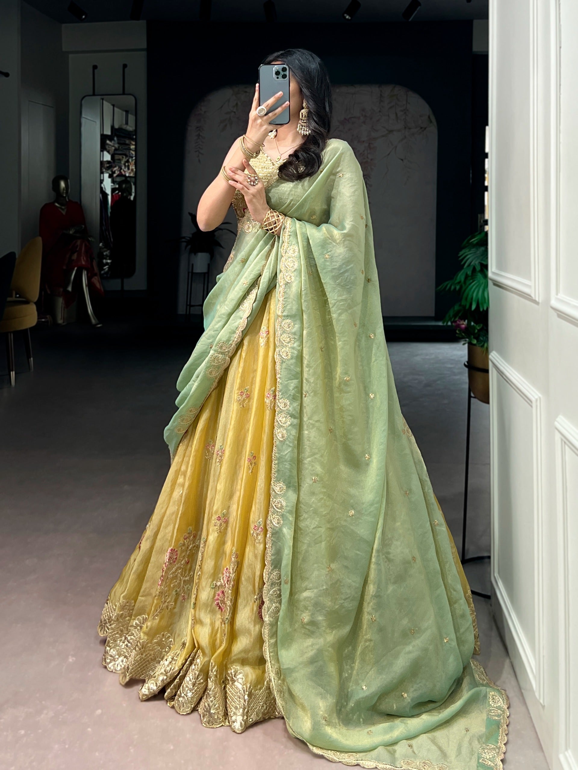 Sunlit Grace Lehenga