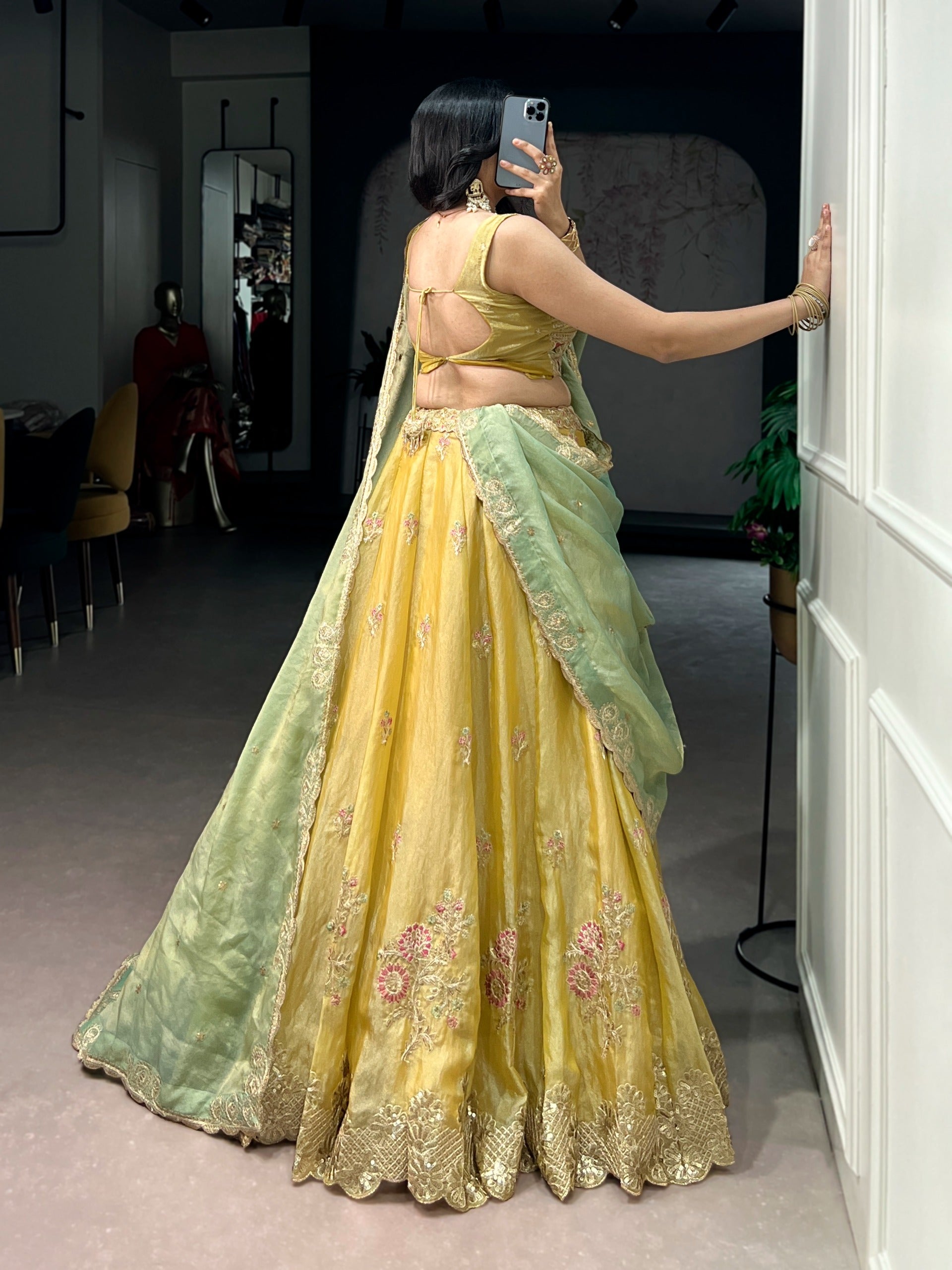 Sunlit Grace Lehenga