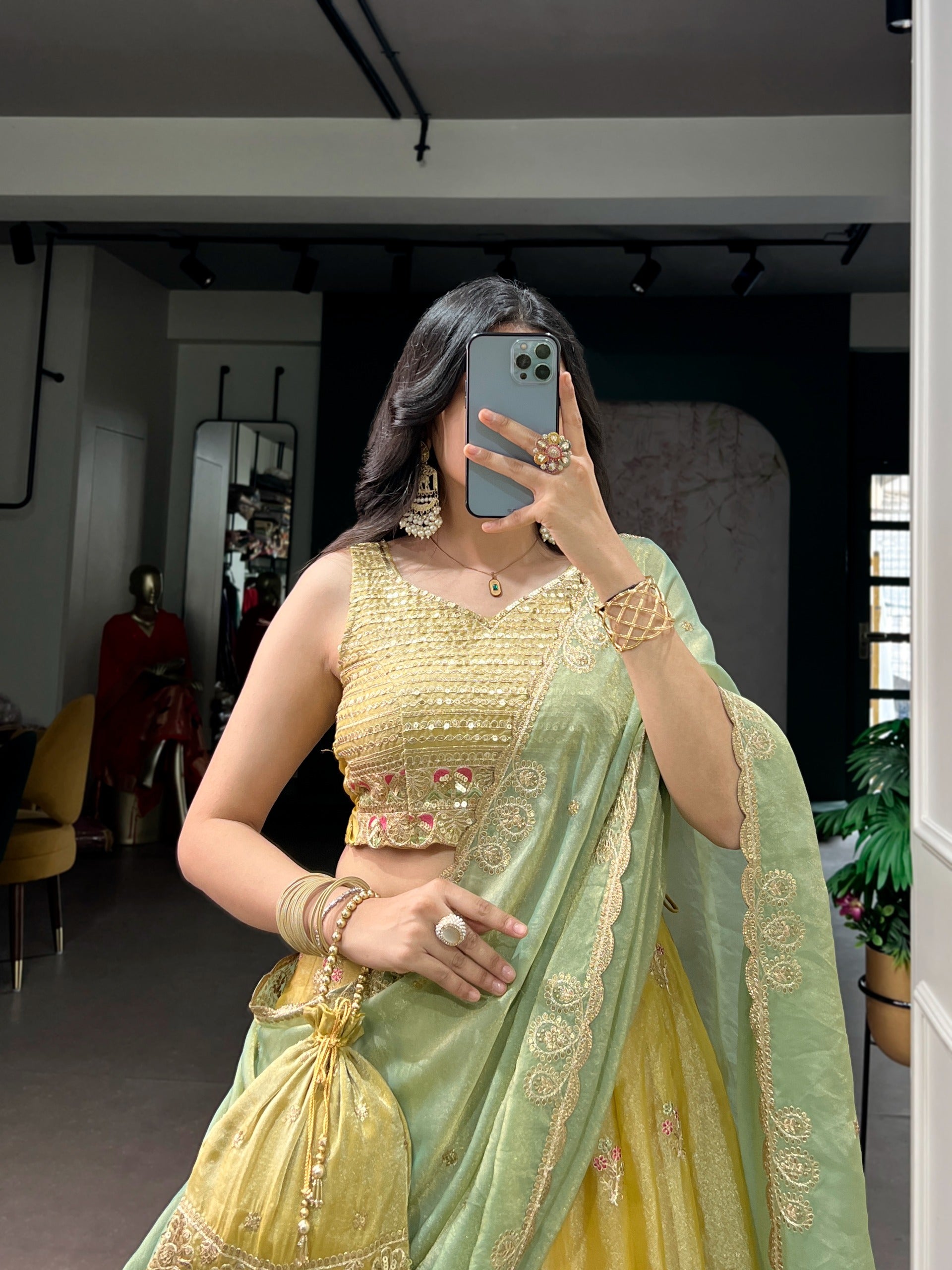Sunlit Grace Lehenga