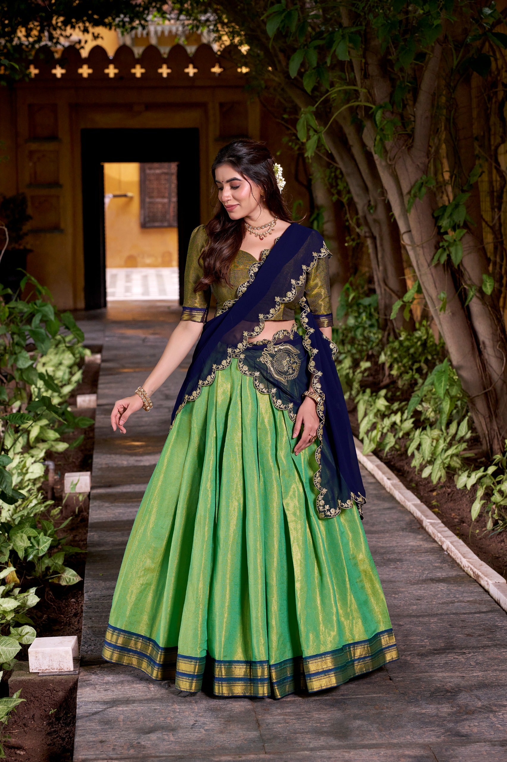 Kanchipuram Silk Lehenga