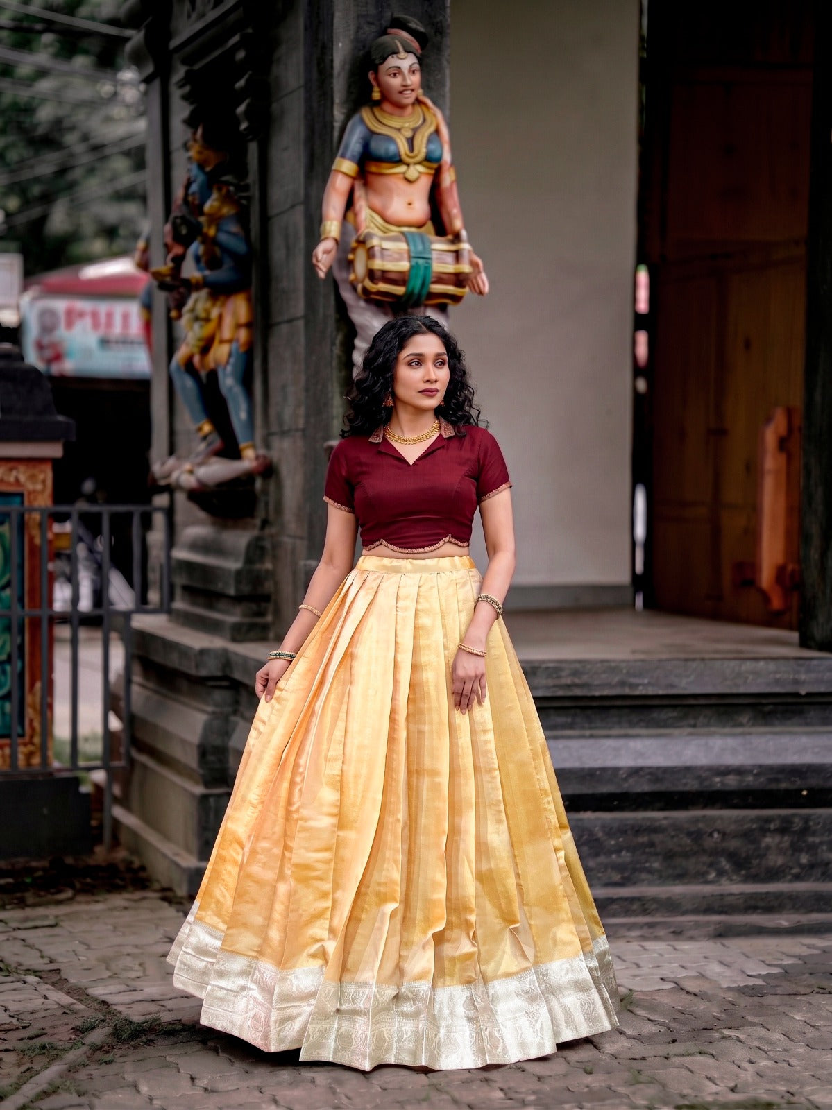 Onam Pavada Set