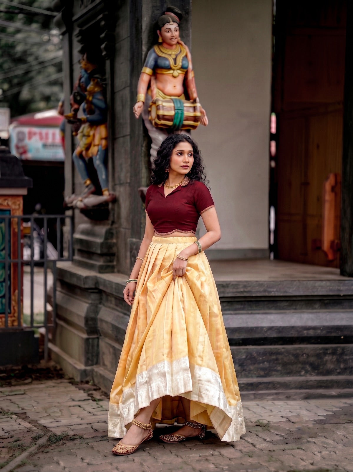 Onam Pavada Set