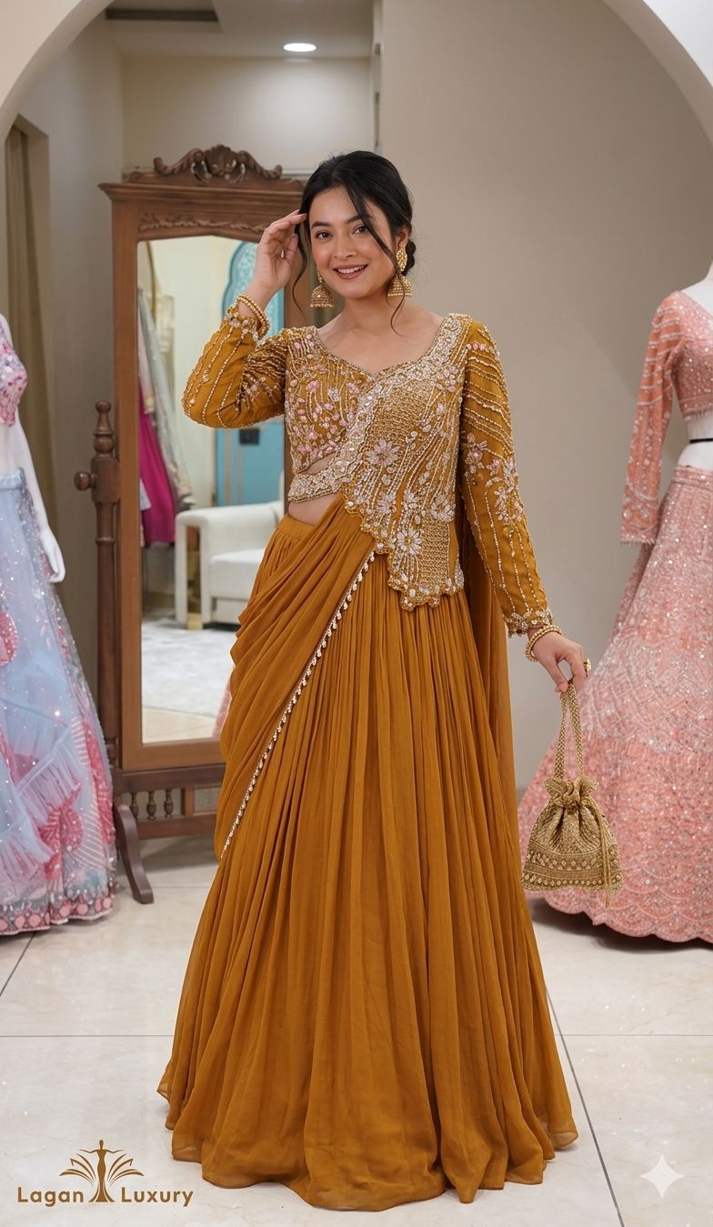 HEER Embroidery Work Lehenga Choli