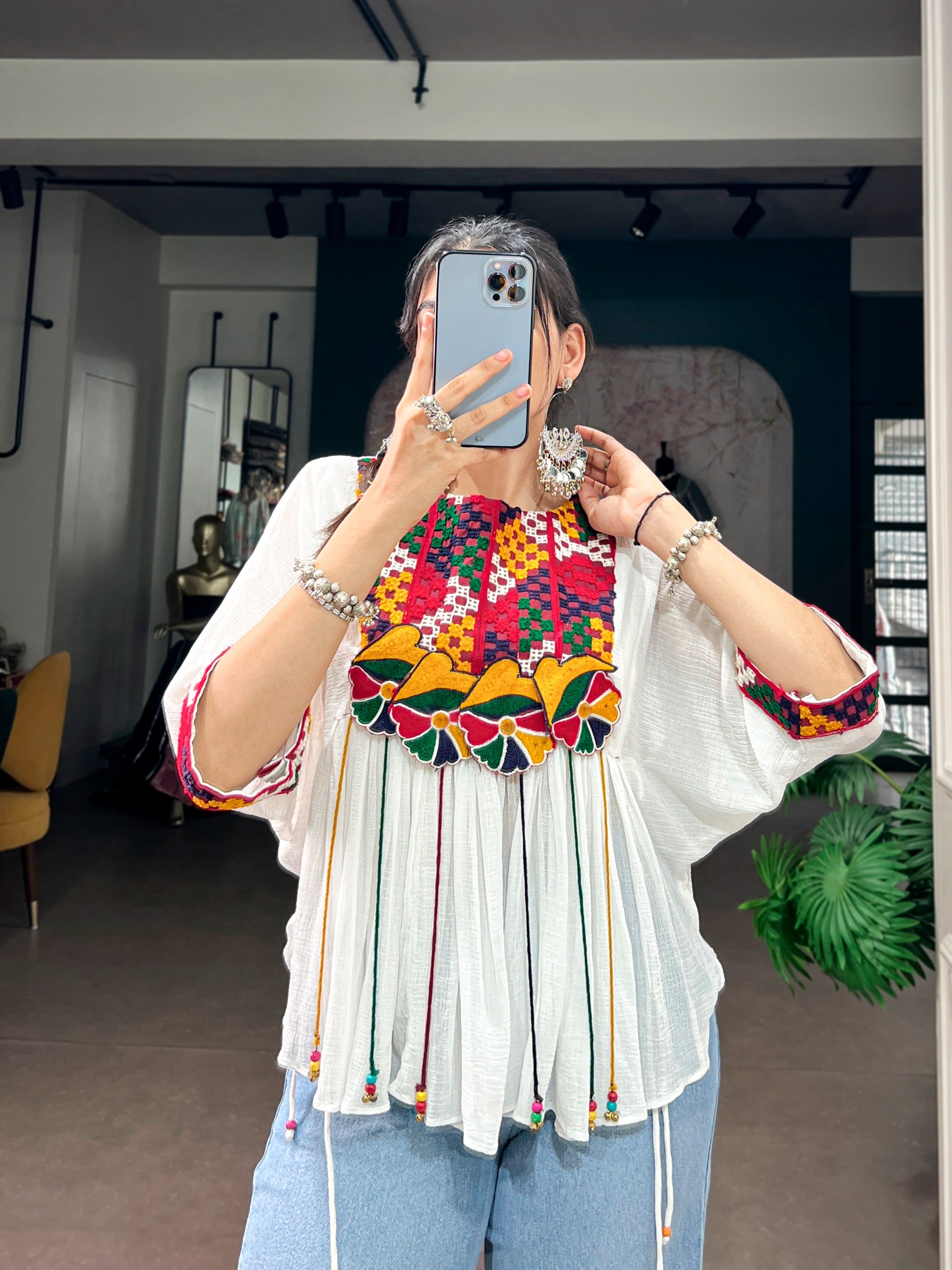 Garba Glam Lightweight & Comfortable Tops