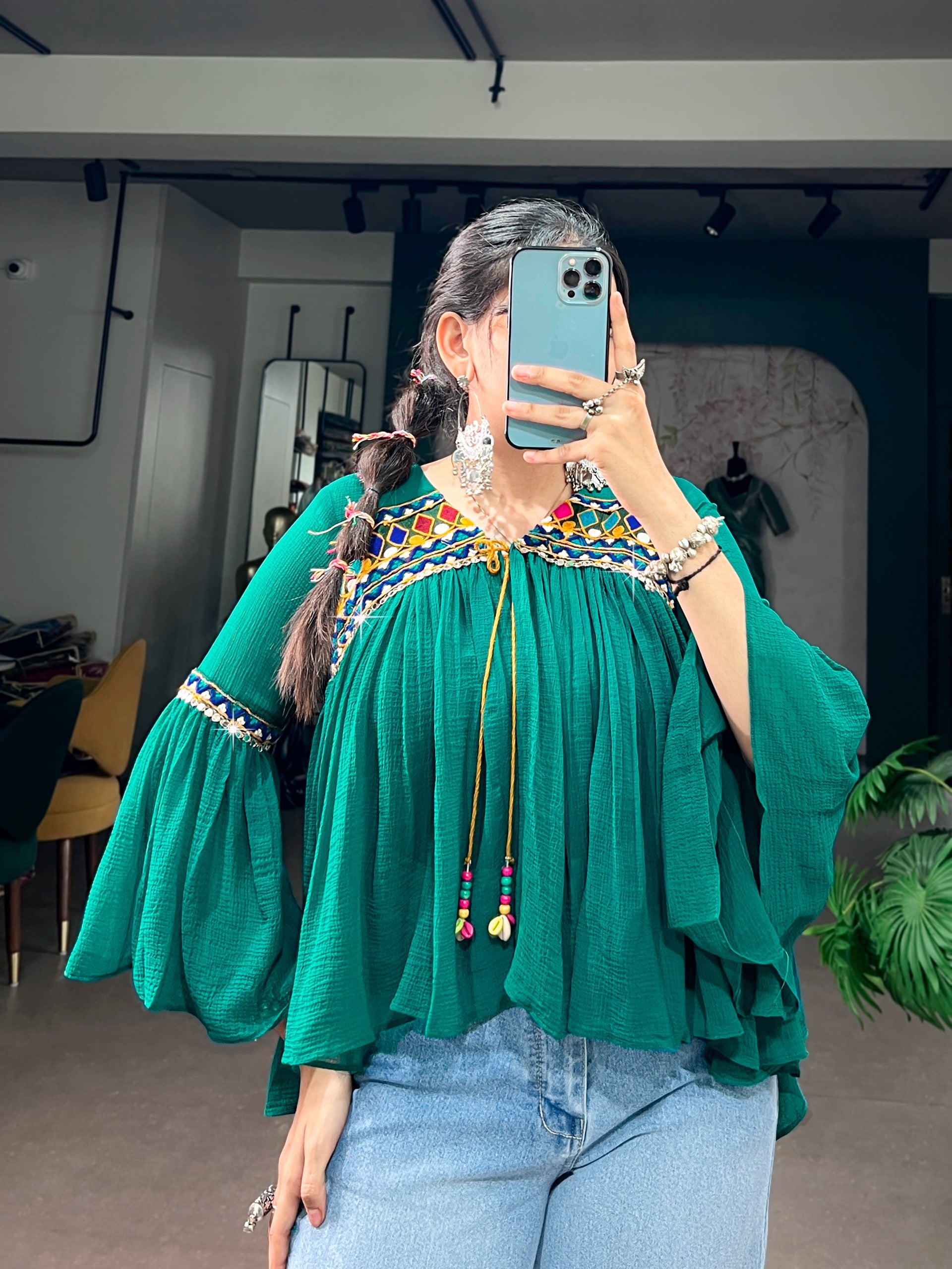 Garba Glam Lightweight & Comfortable Tops