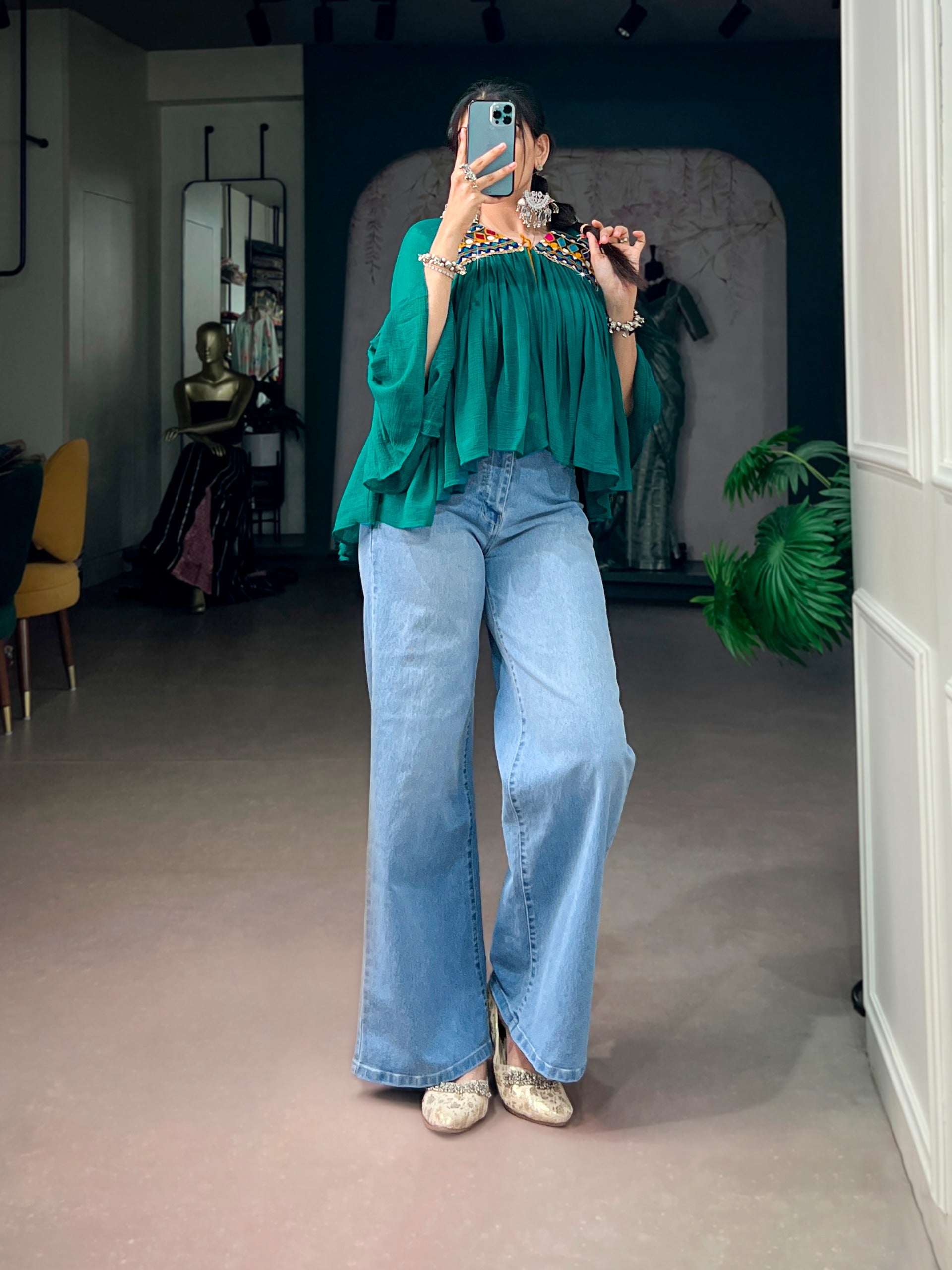 Garba Glam Lightweight & Comfortable Tops