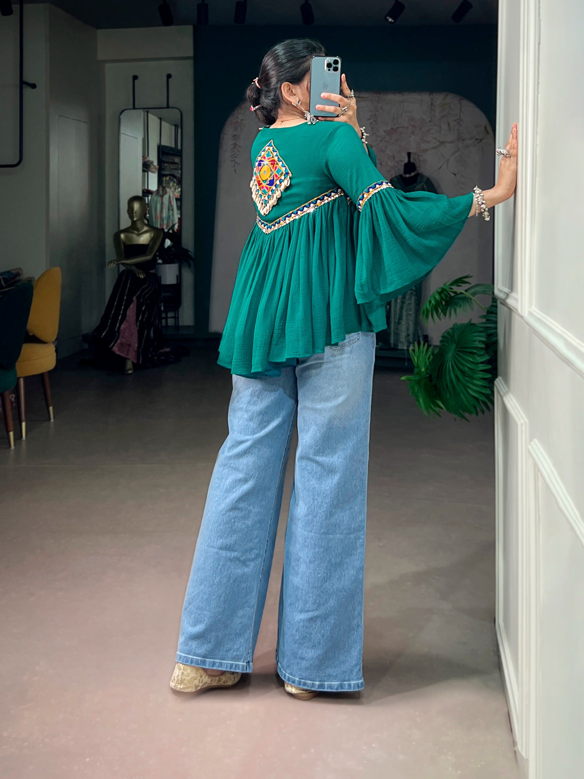Garba Glam Lightweight & Comfortable Tops