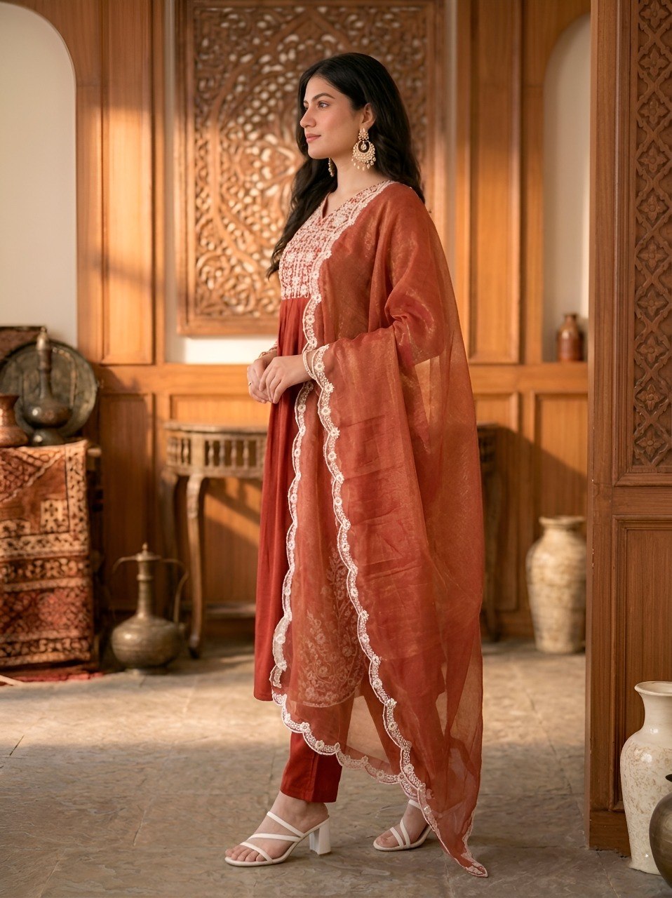 Feel the finesse of Maska cotton stitched in style