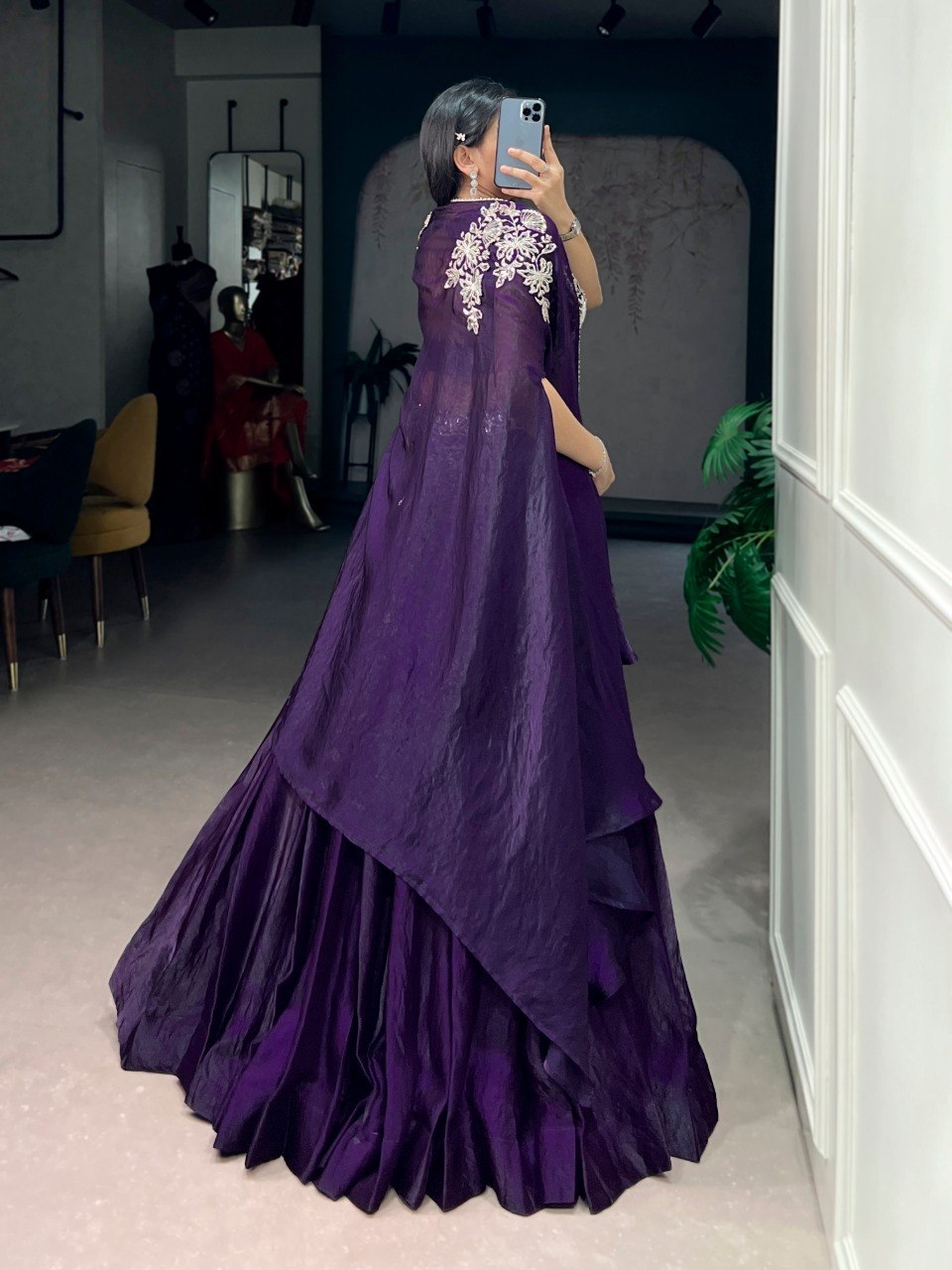 Blend Of Tradition Cape Style Lehenga