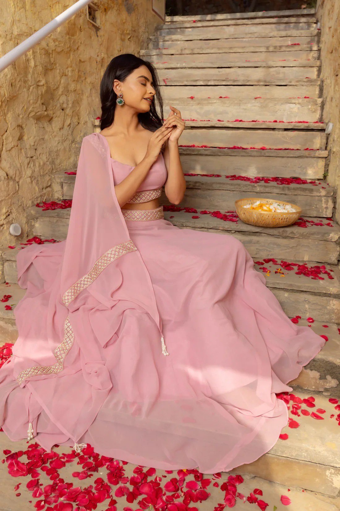 Pastel Lehenga Choli
