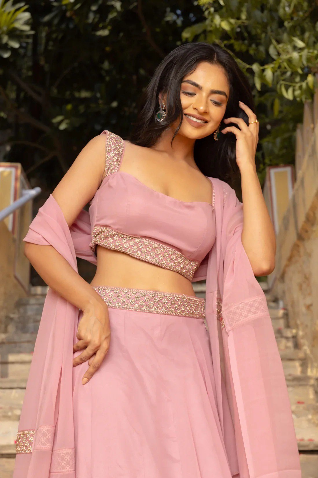 Pastel Lehenga Choli