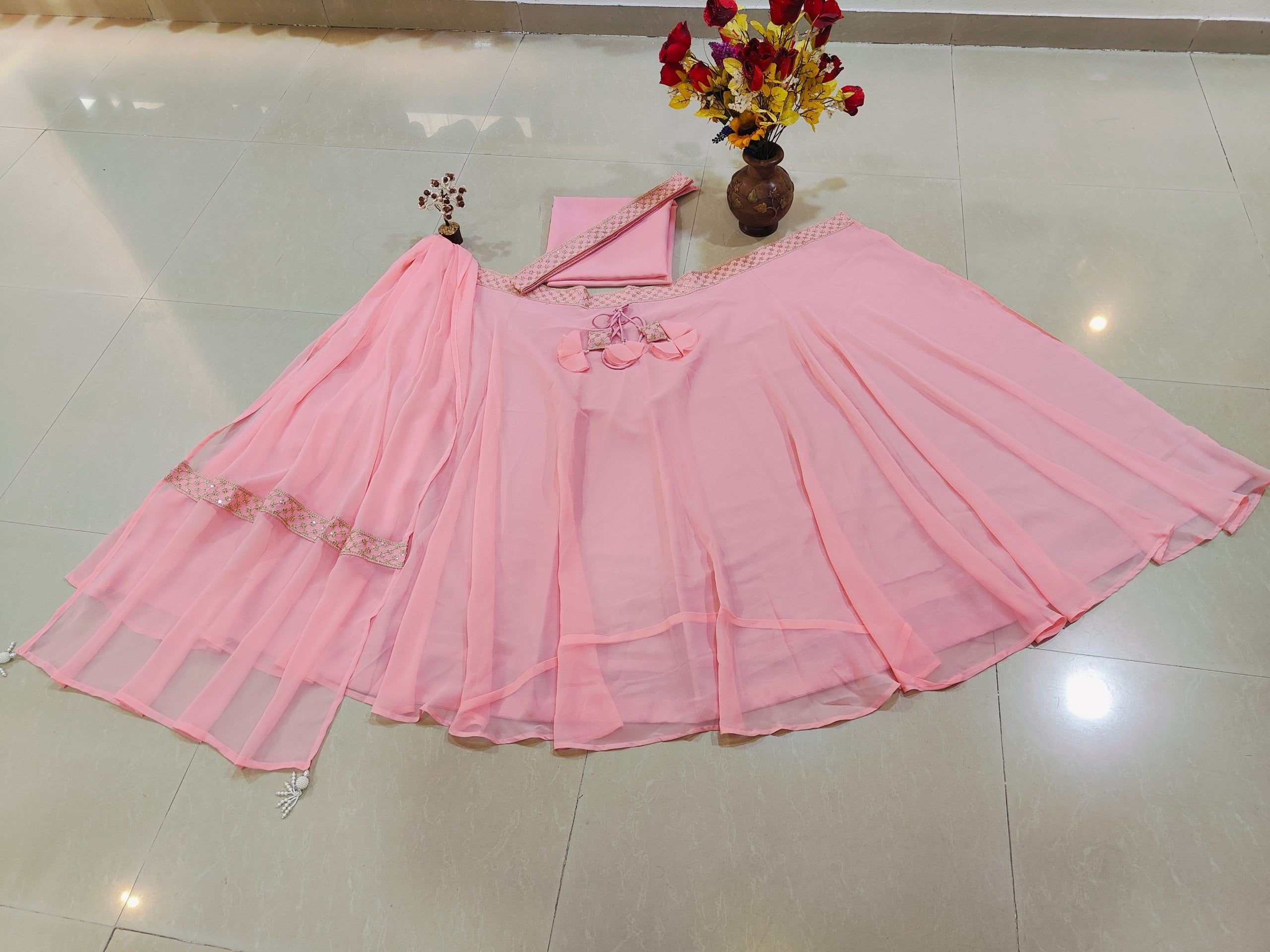 Pastel Lehenga Choli