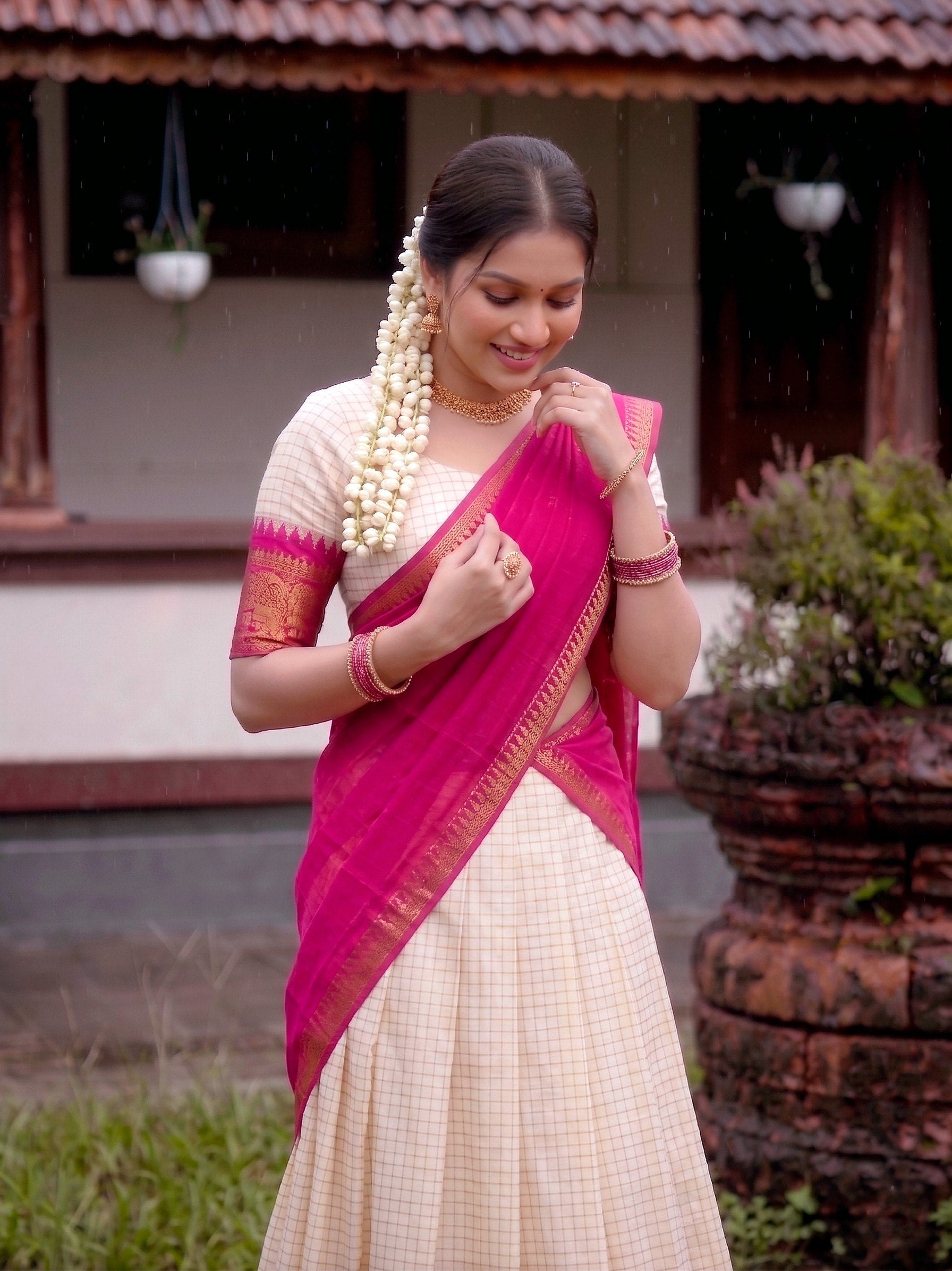 Elegant Crafted to Bring Comfort Cotton Lehengas Choli