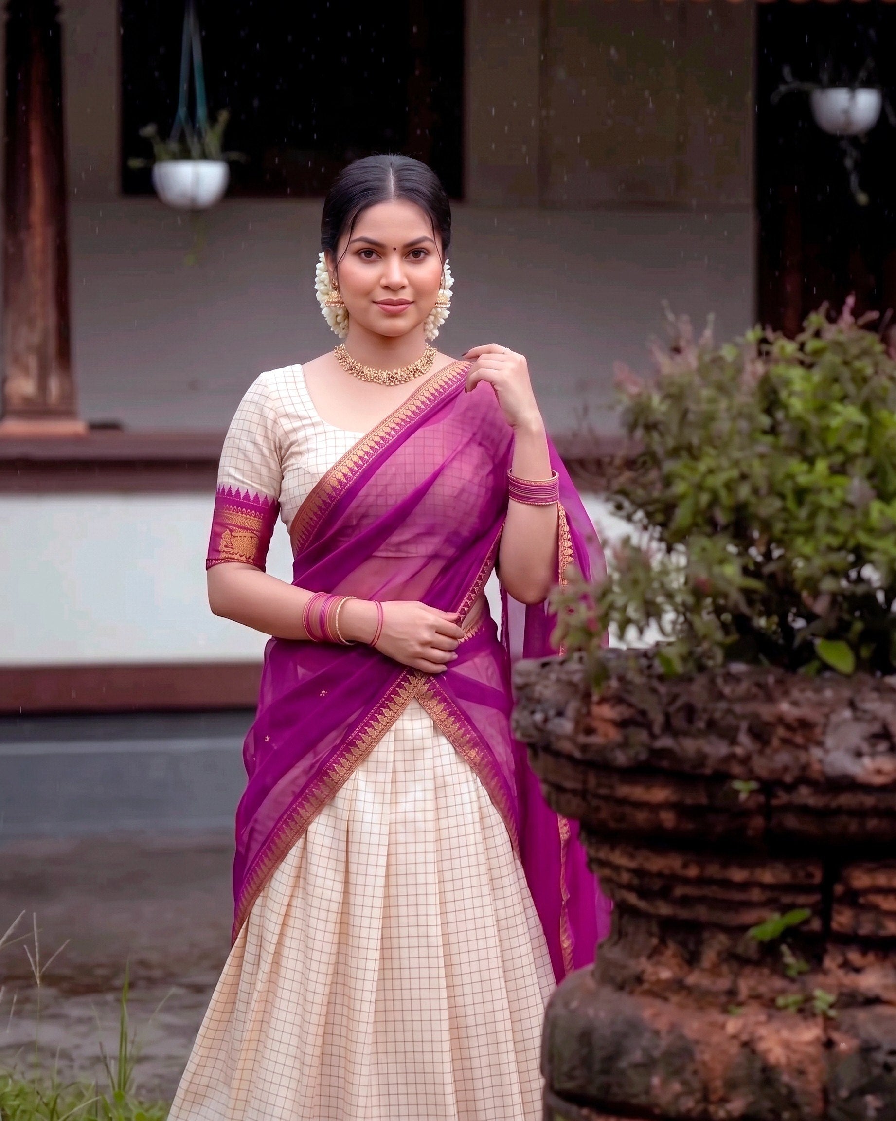 Elegant Crafted to Bring Comfort Cotton Lehengas Choli