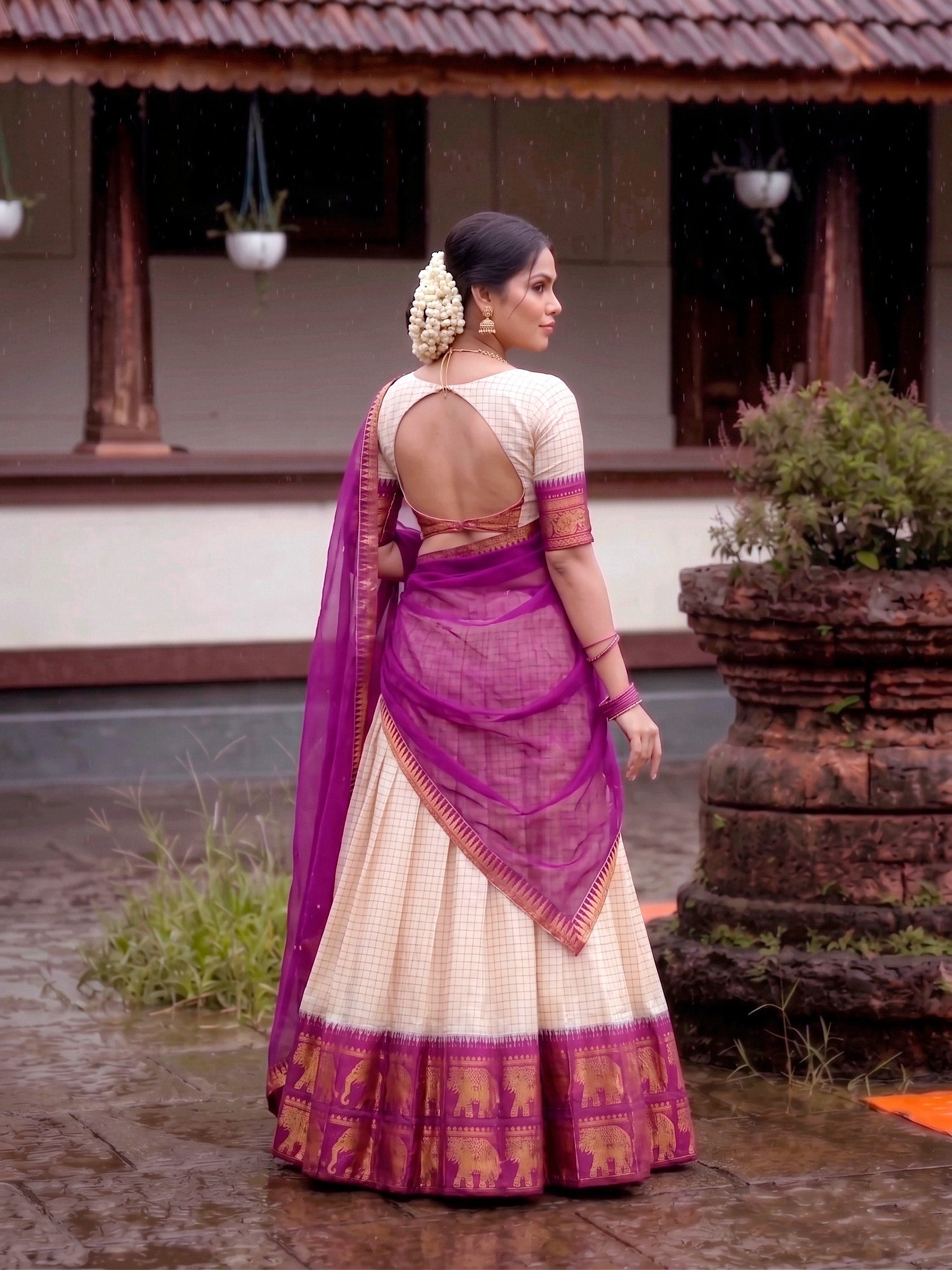 Elegant Crafted to Bring Comfort Cotton Lehengas Choli