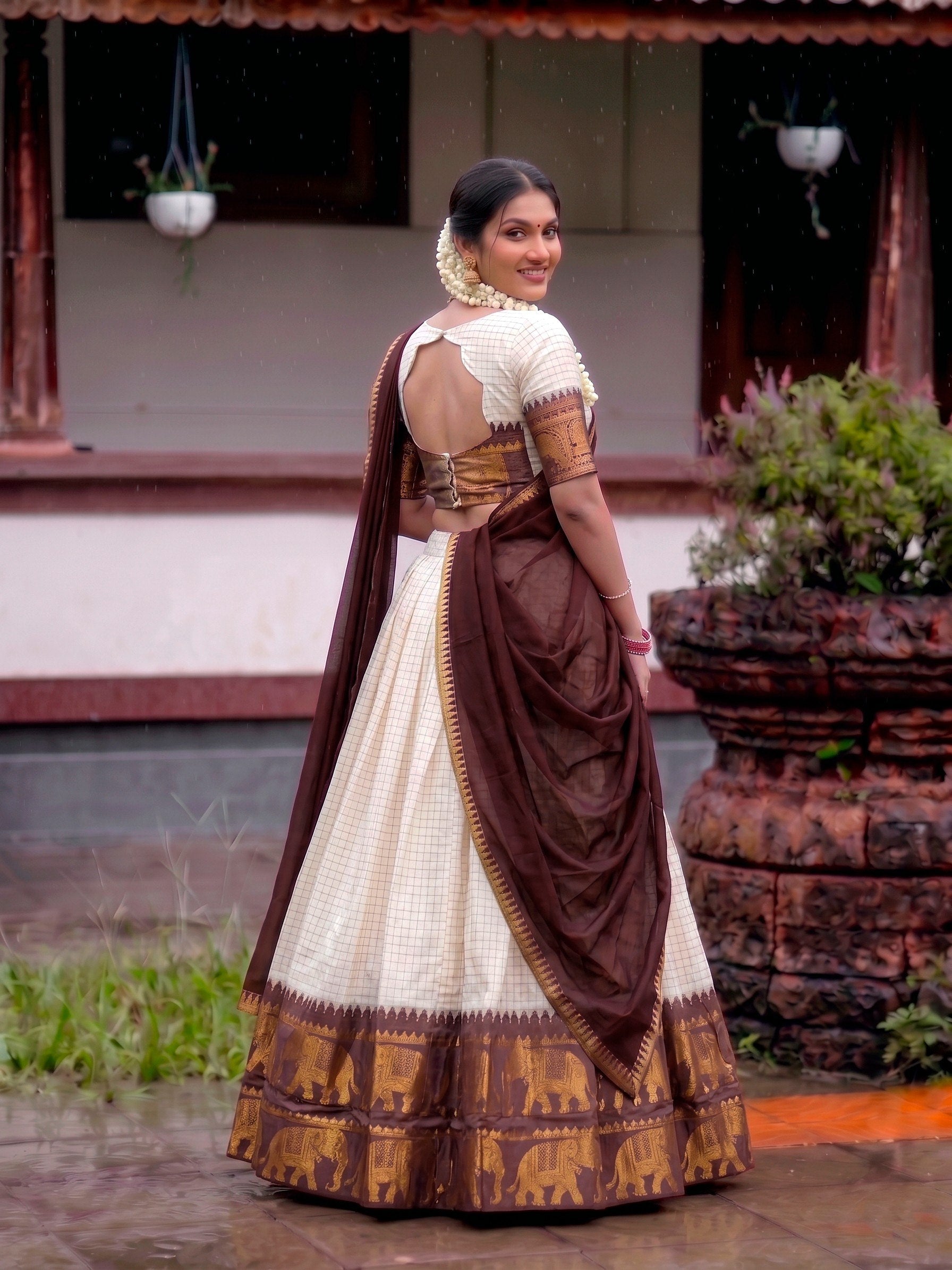 Elegant Crafted to Bring Comfort Cotton Lehengas Choli